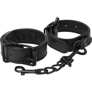 Manette BDSM Eleganti in PU e Metallo, Comfort e Sicurezza